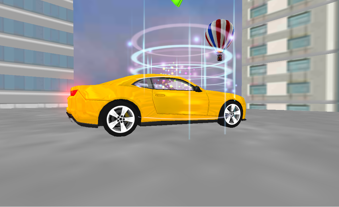 Android application Crazy City Car Roof Jumping screenshort