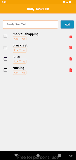 Day Board - Daily Task list