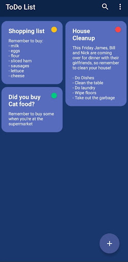 Android application Simple Notes screenshort