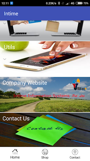 Intime Information Systems Screen 3