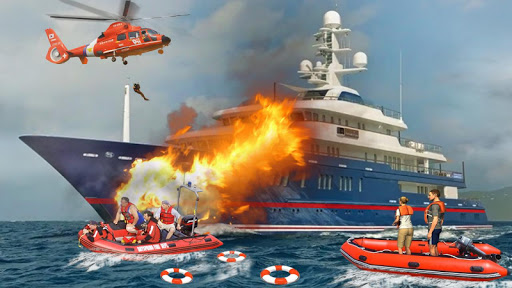 Ship Games Rescue Ship Sim Screen 2