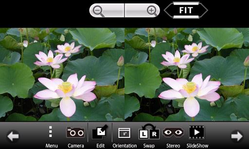 Android application 3DSteroid screenshort