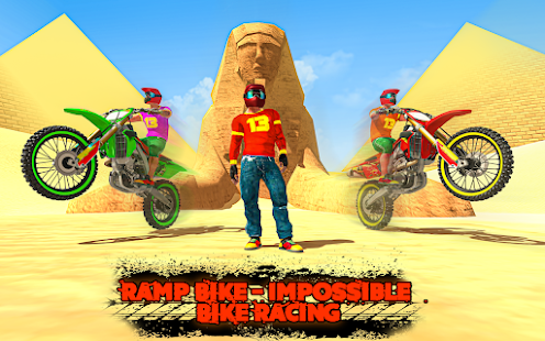 Moto Bike Stunts 3D Bike Games Screenshot