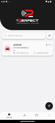 Android application Perfect Rastreamento screenshort