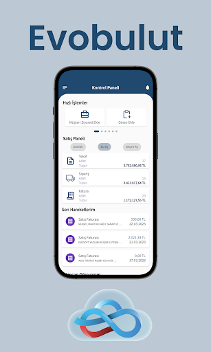 Android application Evobulut screenshort