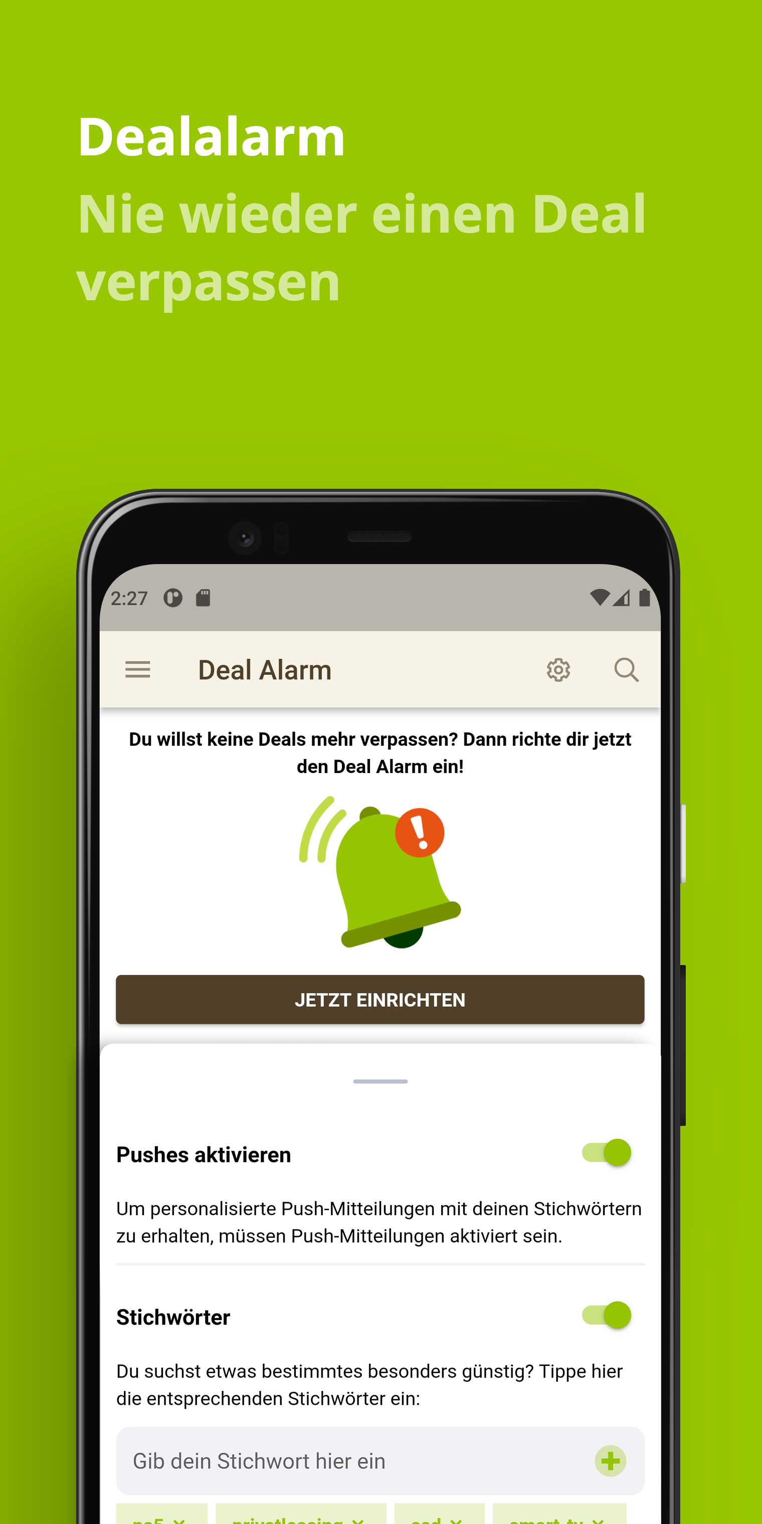 Android application MyTopDeals | Angebote & Deals screenshort