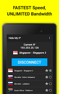 Hide My IP - Fast, Secure VPN Screenshot