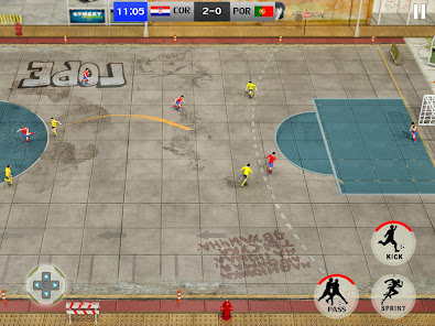 Captura de Pantalla 16 Street Football Kick Games android