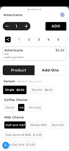 Restaurant Point of Sale Screen 3
