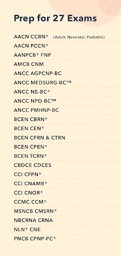 Screenshot of Pocket Prep Nursing
