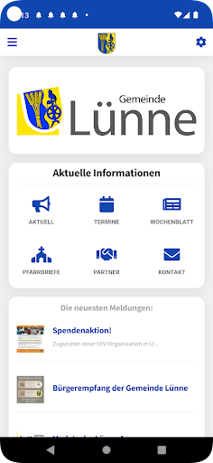 Lünne App Screen 2