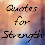 Quotes for strength icon