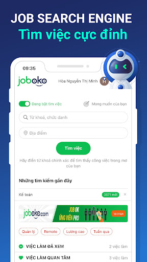 Joboko - Tìm việc làm nhanh Screen 3