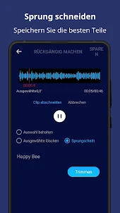 Musik Schneiden & Audio-Editor