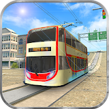 Real Tram Driving Sim 2018: City Train Driver icon