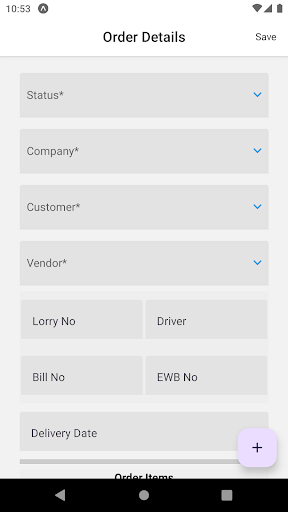 Android application Traders App screenshort