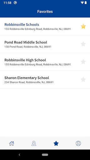 Robbinsville Public Schools Screen 2