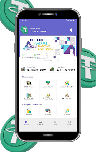 Android application Aset Digital screenshort
