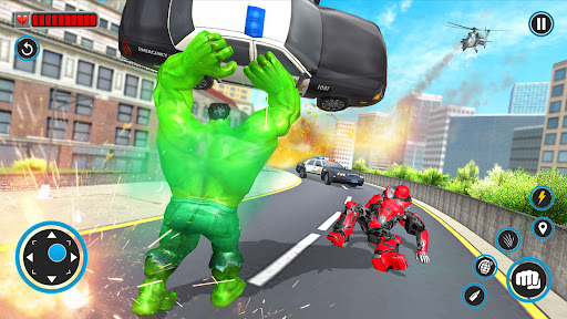 Muscle Hero Monster Superhero Screen 2