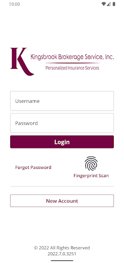 Android application Kingsbrook Brokerage Online screenshort