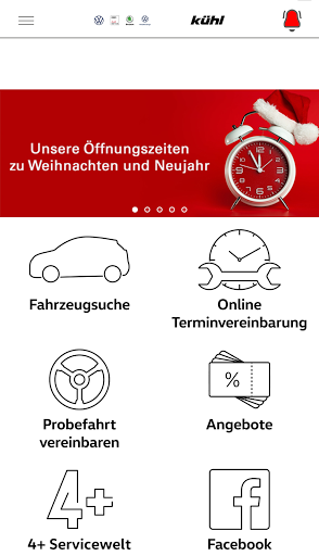 Android application Autohaus Kühl Hildesheim screenshort