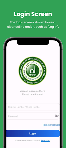 Android application Aimanite screenshort