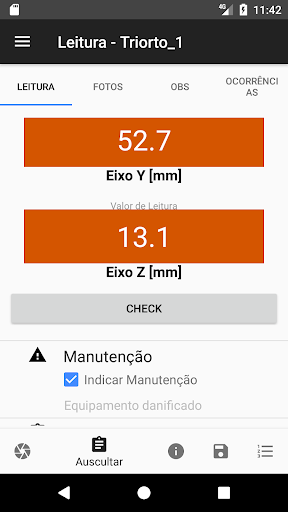 DAMS App Screen 3