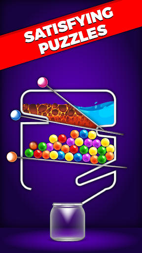 Pull the Pin Balls Home Puzzle Screen 2