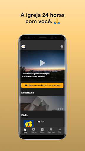 Android application Igreja ADBG Família screenshort