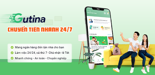 Gutina-Chuyển tiền nhanh 24/7 - Apps on Google Play