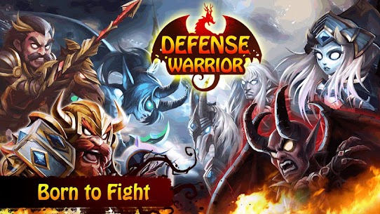 Defense Warrior Premium  castle Battle Offline Apk 3
