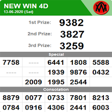 New win 4d lotto