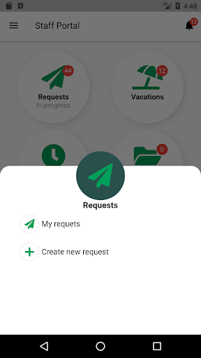 Oasis HR Portal Screen 2