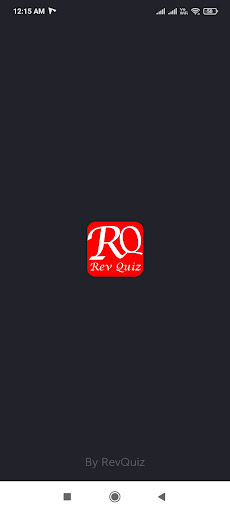 Android application Rev Quiz screenshort