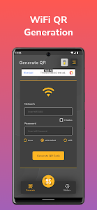WiFiQR Scan, Generate, Connect