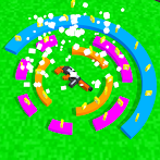 Rotating Fire - Spinning Shoot
