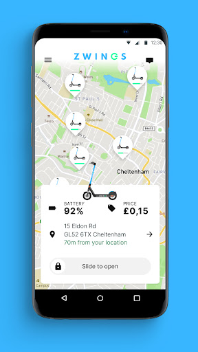 Zwings E-scooter Sharing Screen 2