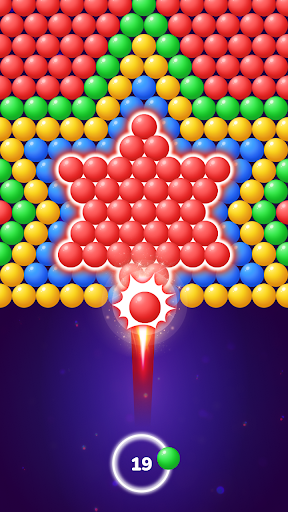 Android application Bubble Shooter Pop screenshort