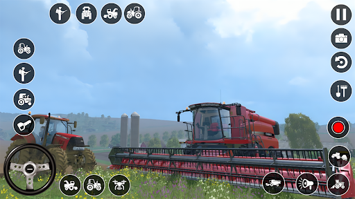 Android application Farming Tractor Games 3d screenshort