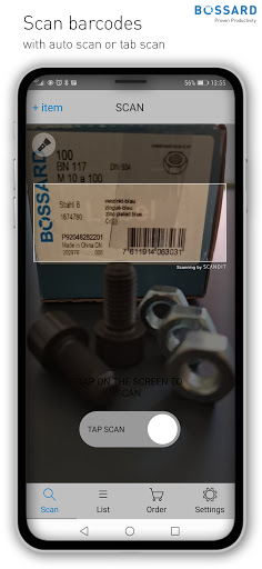 Bossard SCAN Screen 2