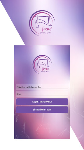 Android application Trend Pilates Studio screenshort