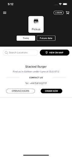 Android application Stacked Burgers and Desserts screenshort