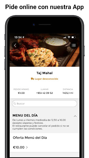 Android application Taj Mahal Sevilla screenshort