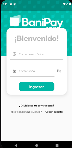 Android application BaniPay screenshort