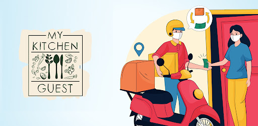 Android application My Kitchen Guest: Delivery boy screenshort