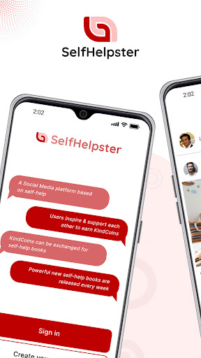 Android application SelfHelpster screenshort