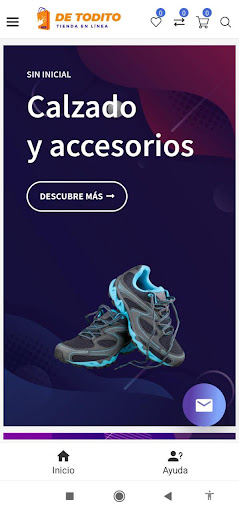 Android application Tienda de todito screenshort