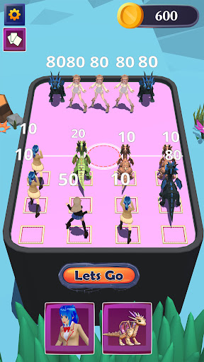 Dragon Merge Anime Battle 3D screenshot 4