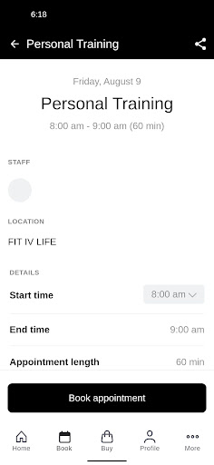 FIT IV LIFE Screen 3