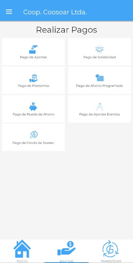 Cooperativa Coosoar Ltda. Screen 3